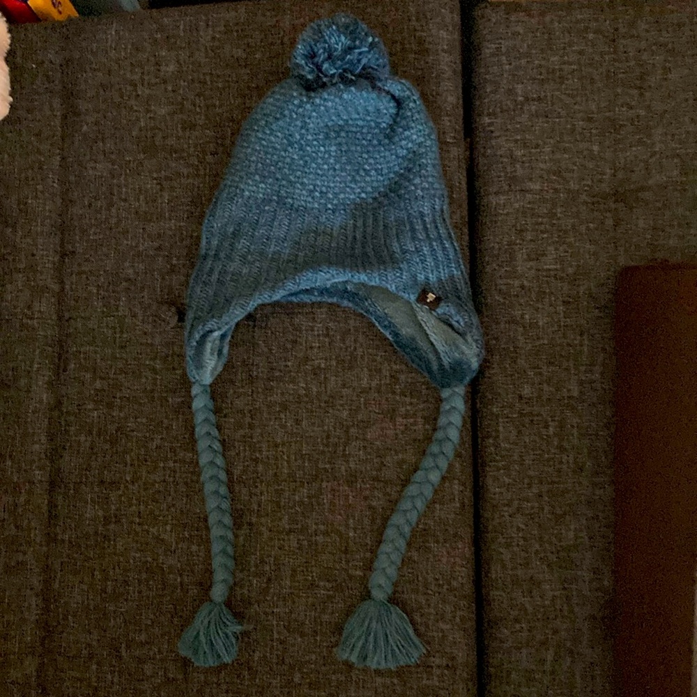 Teal Northface Winter Beanie